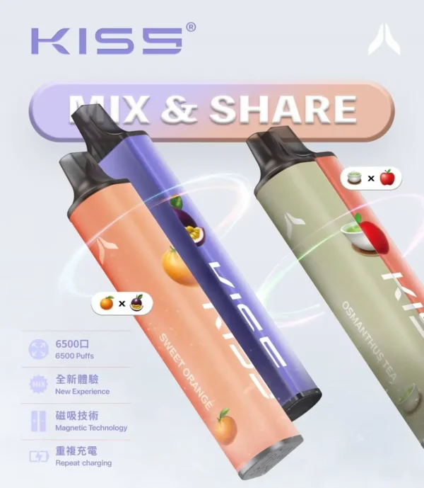 KIS5 鎧斯6500口｜ 週末戶外好友聚會場景 ｜ 雙芯並行輸出飽和口感，展現紮實擊喉層次與綿密舒適霧感回饋