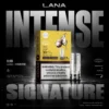 LANA 炫彩一代替換煙彈 ｜ 日常通勤隨時切換 ｜ 恆溫霧化技術精準捕捉細膩煙霧韻調