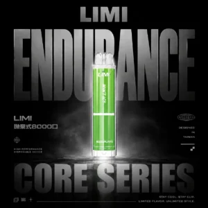 LIMI 繽紛 8000 口電子煙主機 ｜ 夜晚派對氛圍潮流伴侶 ｜ 持久續航力確保豐富霧感堆疊出層次鮮明的細膩回饋