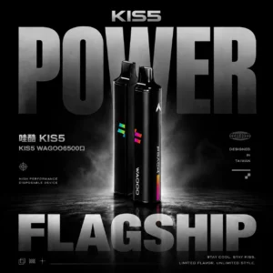WAGOO 哇酷 kis5 6500 拋棄式電子煙 ｜ 辦公空間靈感迸發時刻 ｜ 賦予強勁且精準的擊喉層次感