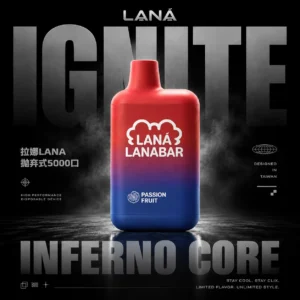 LANA 5000 抽｜Mesh 網芯霧化技術｜果韻層次清晰呈現日常替煙順口體驗