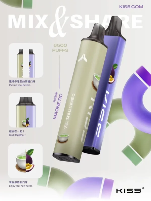 KIS5 鎧斯6500口｜ 週末戶外好友聚會場景 ｜ 雙芯並行輸出飽和口感，展現紮實擊喉層次與綿密舒適霧感回饋