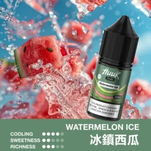 MEHA 魅嗨 HUUK 30ml煙油｜注油小煙專用搭配日常霧化使用｜尼古丁鹽黃金配比呈現細膩順滑口感與穩定風味層次