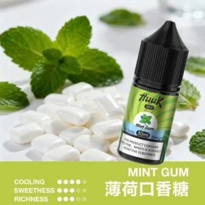 MEHA 魅嗨 HUUK 30ml煙油｜注油小煙專用搭配日常霧化使用｜尼古丁鹽黃金配比呈現細膩順滑口感與穩定風味層次