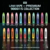 LANA PEN PLUS 9000口拋棄式電子煙｜日常通勤隨身攜帶｜穩定輸出保持綿密霧感展現持久且均衡的擊喉層次觸感