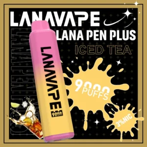 LANA PEN PLUS 9000口拋棄式電子煙｜日常通勤隨身攜帶｜穩定輸出保持綿密霧感展現持久且均衡的擊喉層次觸感