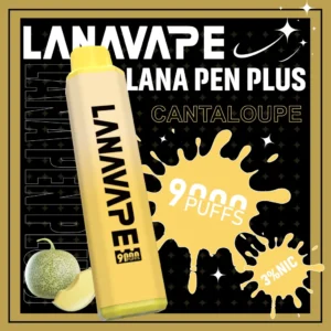 LANA PEN PLUS 9000口拋棄式電子煙｜日常通勤隨身攜帶｜穩定輸出保持綿密霧感展現持久且均衡的擊喉層次觸感