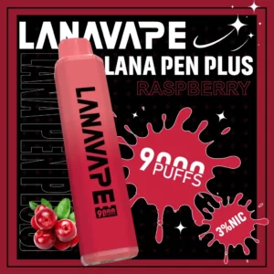 LANA PEN PLUS 9000口拋棄式電子煙｜日常通勤隨身攜帶｜穩定輸出保持綿密霧感展現持久且均衡的擊喉層次觸感